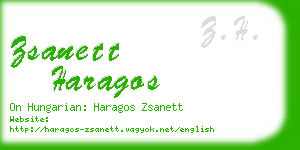 zsanett haragos business card